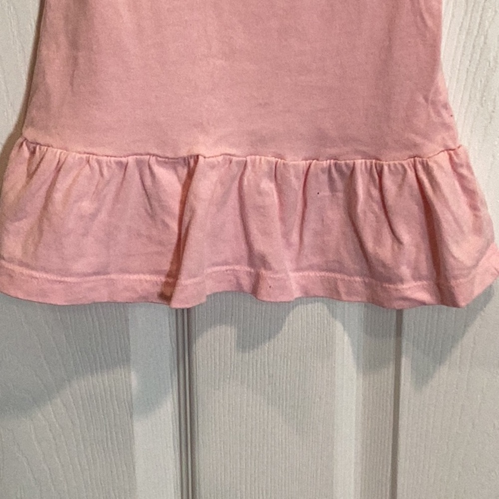 Pink Kids Ruffle Top - Picture 3 of 4